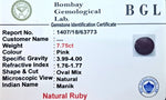 Manik Certificate
