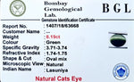 Cats  Eye Certificate