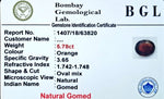 Hessonite Certificate
