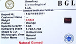 Hessonite Certificate