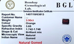 Hessonite Certificate