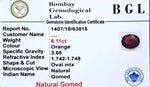 Hessonite Certificate