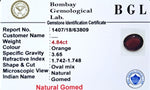 Hessonite Certificate
