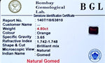 Hessonite Certificate