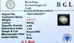 Keshi Pearl Certificate
