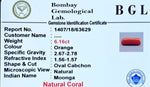Red Coral Certificate