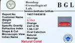 Red Coral Certificate